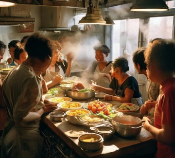 包食堂,生活中的点滴