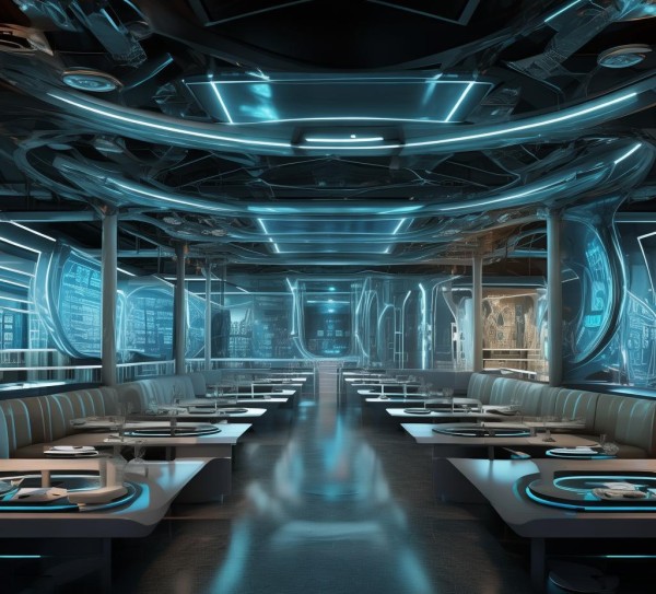 未来食堂,从传统到现代,静谧到互动,舒适到高效。 未来食堂,从传统到现代,静谧到互动,舒适到高效。